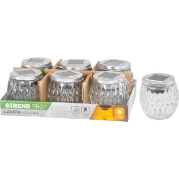 Светильник Strend Pro Garden, солнечный, эффект пламени, 6x LED, теплый белый, 10х10 см, Sellbox 6 шт.