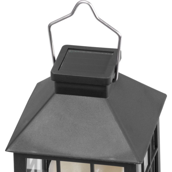 Фонарь Strend Pro Garden, солнечный, эффект пламени, 10,5х10,5х19 см, Sellbox 6 шт.