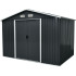 Strend Pro garden shed, sheet metal, anthracite, 301x236x214 cm