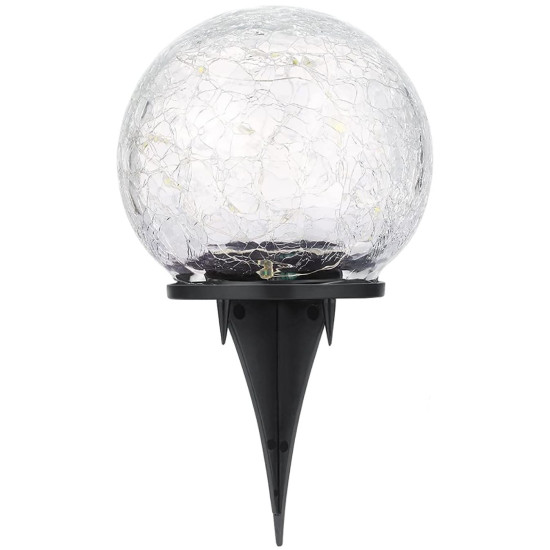 Strend Pro Garden Crackles lampa, saules, LED, 10x19 cm