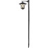 Strend Pro Garden Zia lamp, solar, 2xLED, 17x17x153 cm