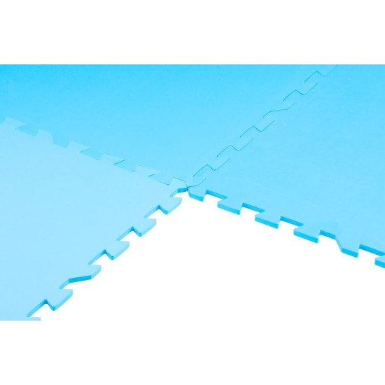 Коврик EVA МТ508 500х500х8 мм, синий, упак. 9 шт, для бассейна