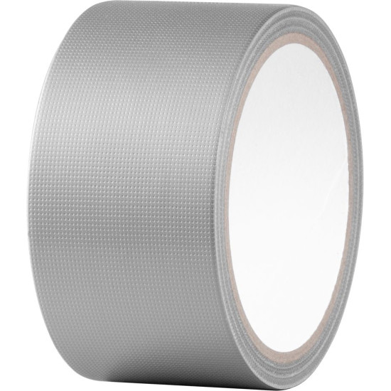 Strend Pro tape, 50 mm, L-10 m, textile, adhesive, gray