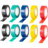 Tape Strend Pro, 19 mm, L-10 m, PVC, max. 80°C, 600V, insulating, various colors, adhesive, pack of 10 pcs.