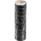 Tape Strend Pro, 19 mm, L-10 m, max. 80°C, 600V, black, insulating, adhesive, PVC, pack. 10 pcs
