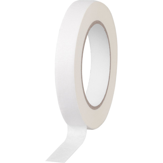Tape Strend Pro, 19 mm, L-50 m, Crepe, painter's, masking, adhesive, white Tape Strend Pro, 19 mm, L-50 m, Crepe, painter's, masking, adhesive, white