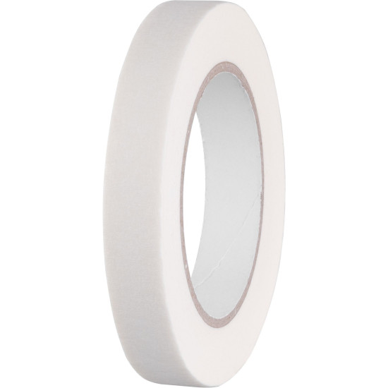 Tape Strend Pro, 19 mm, L-50 m, Crepe, painter's, masking, adhesive, white Tape Strend Pro, 19 mm, L-50 m, Crepe, painter's, masking, adhesive, white