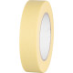 Лента Strend Pro, 30 мм, L-50 м, 80°C, малярная, маскирующая, самоклеящаяся, желтая