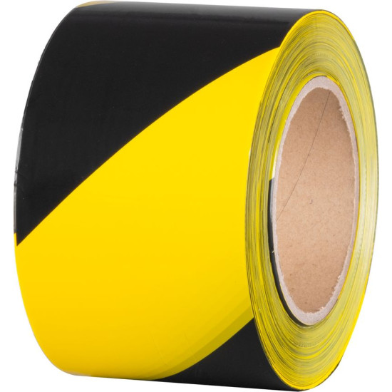 Lenta Strend Pro, 80 mm, L-250 m, PE, dzeltens/melns