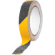 Strend Pro tape, 25 mm, L-5 m, adhesive, anti-slip, extra durable, black/yellow