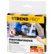 Strend Pro tape, 25 mm, L-5 m, adhesive, anti-slip, extra durable, black/yellow