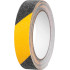 Strend Pro tape, 25 mm, L-5 m, adhesive, anti-slip, extra durable, black/yellow