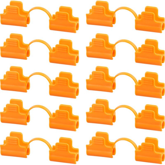 Клипсы для крепления пленки Strend Pro, для теплиц, диаметр 13 мм, упаковка 10 шт.