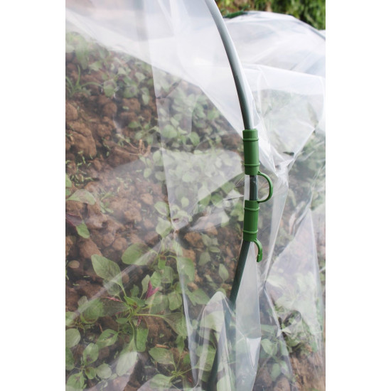 Клипсы для крепления пленки Strend Pro, для теплиц, диаметр 8 мм, упаковка 8 шт.