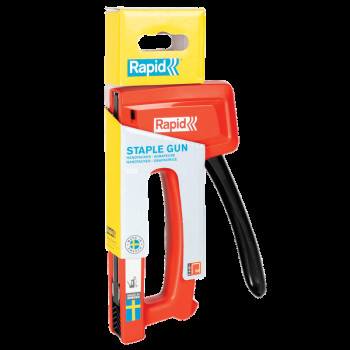 RAPID R53 stapler, manual, staples type 53, 4-10 mm