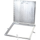Крышка люка MC60, 600x600 мм, швеллер, оцинкованная, макс. 150 кг