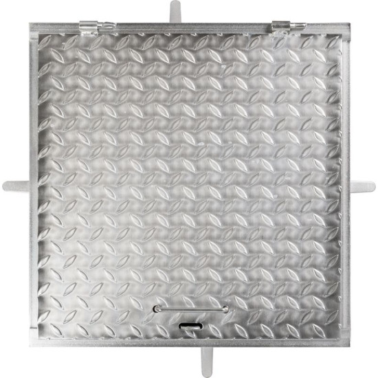 Люк MC50, 500x500 мм, канал, оцинкованный, макс. 150 кг