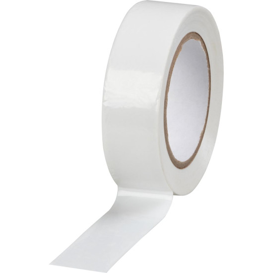 Strend Pro lente, 19 mm, L-10 m, maks. 80°C, 600V, balta, izolējoša, līmējoša, PVC, iepakojums. 10 gab Strend Pro lente, 19 mm, L-10 m, maks. 80°C, 600V, balta, izolējoša, līmējoša, PVC, iepakojums. 10 gab