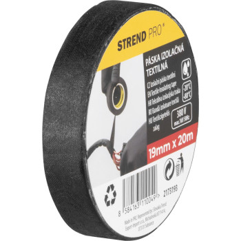 Strend Pro lente, 19 mm, L-20 m, izolējošs, tekstils Strend Pro lente, 19 mm, L-20 m, izolējošs, tekstils