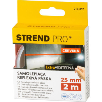 Lente Strend Pro, 25 mm, L-2 m, sarkana, atstarojoša Lente Strend Pro, 25 mm, L-2 m, sarkana, atstarojoša