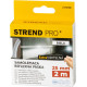 Лента Strend Pro, 25 мм, L-2 m, белая, отражающая