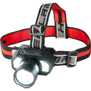 Headlamp Strend Pro Headlight XL121807, LED, 1000 lm, ZOOM, 1800 mAh, USB charging