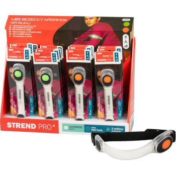 Aproce Strend Pro LB1204, LED, 2xCR2032, 185x35x15 mm, elastīga, Sellbox 16 gab