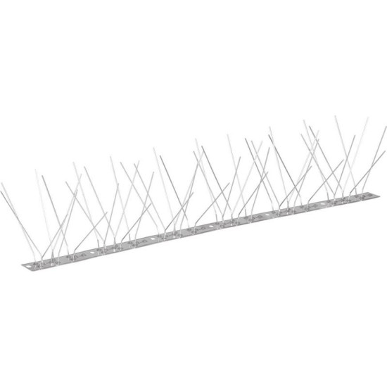 Strend Pro барьер, 48 шипов, Д-50 см, защита от птиц, основание из нержавеющей стали