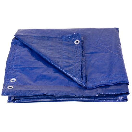 Tarpaulin 120g/m2 05,5m Strend Pro, round, blue