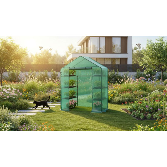 Strend Pro теплица, проходная, пленка,  1430x730x1950 мм