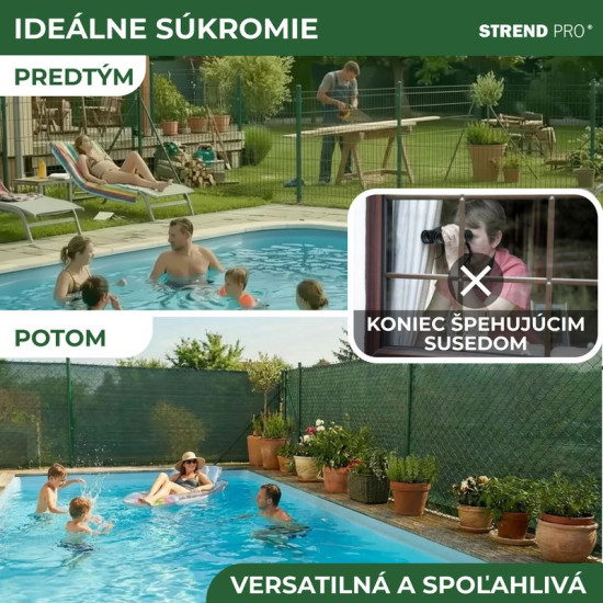 POPULAR.NET Ткань затеняющая 1,8x25 м, HDPE, УФ, 150 г/м2, 90% зеленый