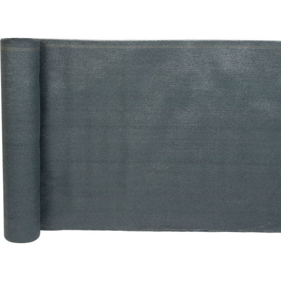 Затеняющая ткань POPULAR.NET 1,2х10 м, ПНД, УФ, 150 г/м2, 90% антрацит