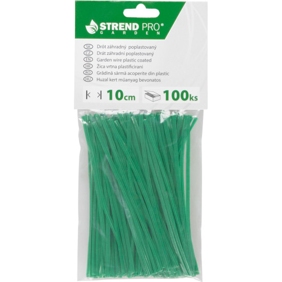 Bailing wire PVC coated 0,4x3,0mm L-100mm Strend Pro