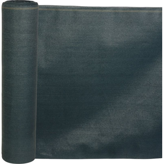 Fabric shading popular.net 1,8x25 m, HDPE, UV, 230 g/m2, 95% anthracite