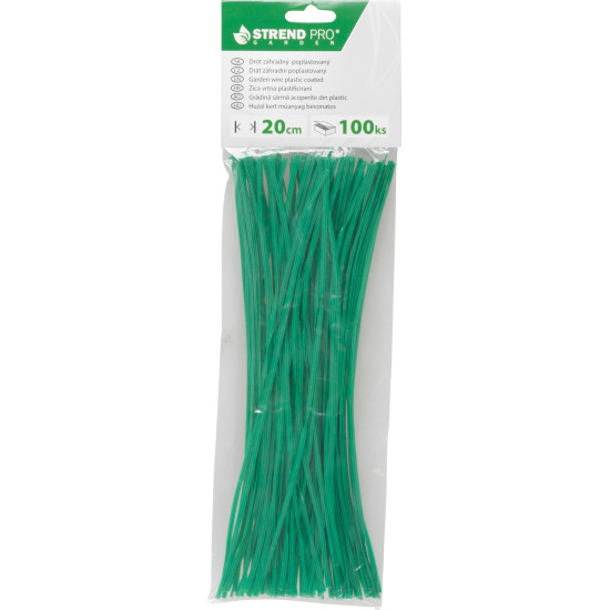 Bailing wire PVC coated 0,4x3,0mm L-200mm Strend Pro