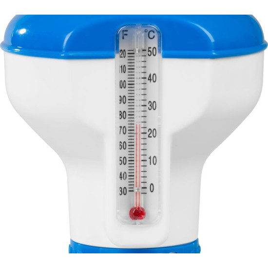 Дозатор Strend Pro Pool 1533, таблетки 1.5 ", с термометром, для бассейна