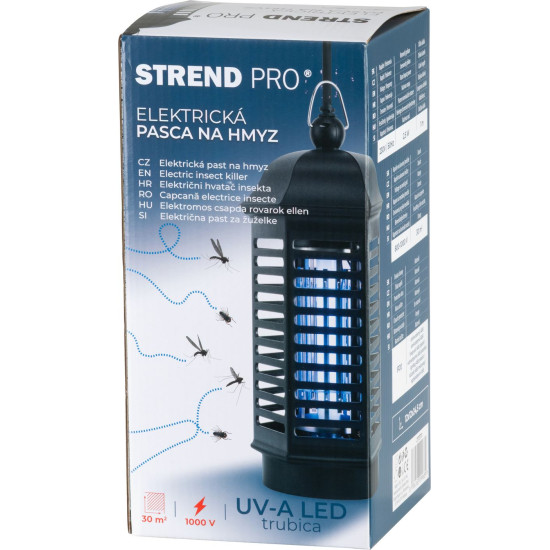 Strend Pro viedais slazds, kukaiņu un moskītu slazds, elektrisks, uzlādējams, 1x2 W Strend Pro viedais slazds, kukaiņu un moskītu slazds, elektrisks, uzlādējams, 1x2 W