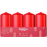 Sveces Bolsius Pillar Advent, Ziemassvētki, sarkans, 48/100 mm, pak. 4 gab