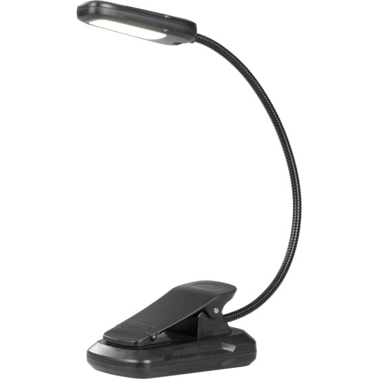 Лампа Strend Pro, для чтения книги, светодиодная, USB, 24 лм, 3 цветовых оттенка, диммируемая, перезаряжаемая