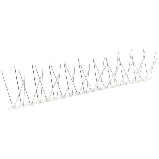 Bird deterrent Strend Pro, 40 spikes, L-50 cm, PC UV, PC base