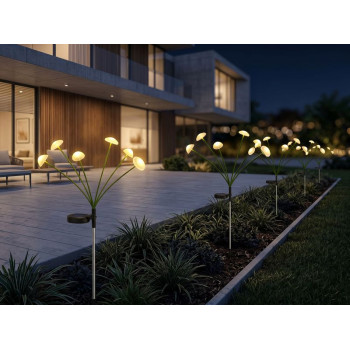 Lamp Strend Pro, 72 см, солнечная батарея, 6x светодиод, AA Lamp Strend Pro, 72 см, солнечная батарея, 6x светодиод, AA