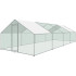 Chicken coop Strend Pro, for poultry, aviary, cage, with roof, 3x8x2 m
