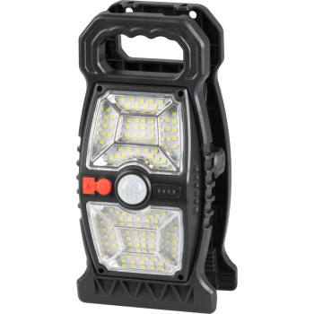 Lampa Strend Pro, 92x LED, 600lm, saules uzlāde, kustības sensors, USB-C izeja Lampa Strend Pro, 92x LED, 600lm, saules uzlāde, kustības sensors, USB-C izeja