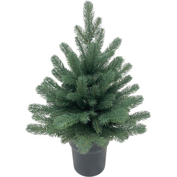 MagicHome Christmas Firian Christmas Tree, 3D, Fir Tree in a Pot, 60 cm MagicHome Christmas Firian Christmas Tree, 3D, Fir Tree in a Pot, 60 cm