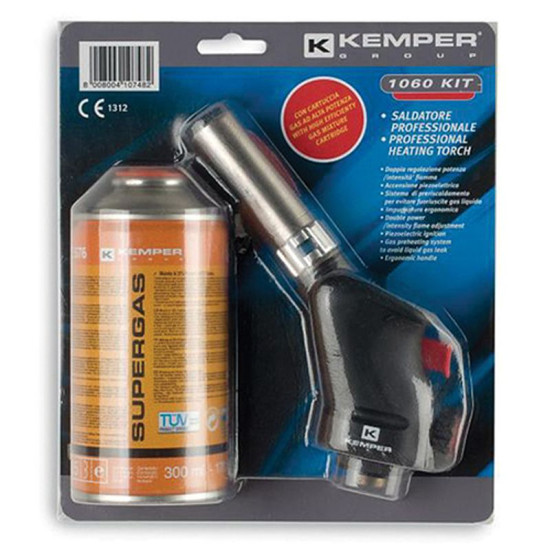 Gāzes deglis KEMPER 170g Superkit, + kārtridžs 300ml