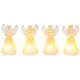 Angel MagicHome Ziemassvētki, plastmasa, motīvu maisījums, 1xLED silti balts, 6x5x11 cm, 3xLR44, iepakojums 4gab Angel MagicHome Ziemassvētki, plastmasa, motīvu maisījums, 1xLED silti balts, 6x5x11 cm, 3xLR44, iepakojums 4gab