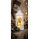 MagicHome Christmas lantern, plastic, 5xLED warm white, 4.8x4.8x12.8 cm, 3xLR44 MagicHome Christmas lantern, plastic, 5xLED warm white, 4.8x4.8x12.8 cm, 3xLR44