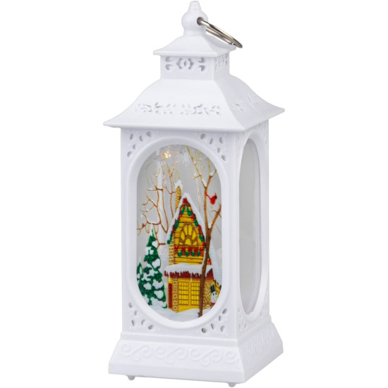 MagicHome Christmas lantern, plastic, 5xLED warm white, 4.8x4.8x12.8 cm, 3xLR44 MagicHome Christmas lantern, plastic, 5xLED warm white, 4.8x4.8x12.8 cm, 3xLR44