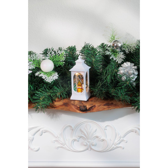 MagicHome Christmas lantern, plastic, 5xLED warm white, 4.8x4.8x12.8 cm, 3xLR44 MagicHome Christmas lantern, plastic, 5xLED warm white, 4.8x4.8x12.8 cm, 3xLR44