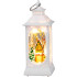 MagicHome Christmas lantern, plastic, 5xLED warm white, 4.8x4.8x12.8 cm, 3xLR44